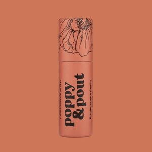 Poppy & Pout Pomegranate Peach Lip Balm